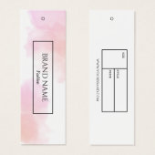 Anhänger für Wasserfarben-Kleidung (Vorne & Hinten)