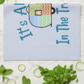 Anhänger-Hauben-Camper-Geschirrtuch Handtuch (Gefaltet)