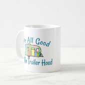 Anhänger-Hauben-Camper-Tassen Kaffeetasse (Vorderseite Links)