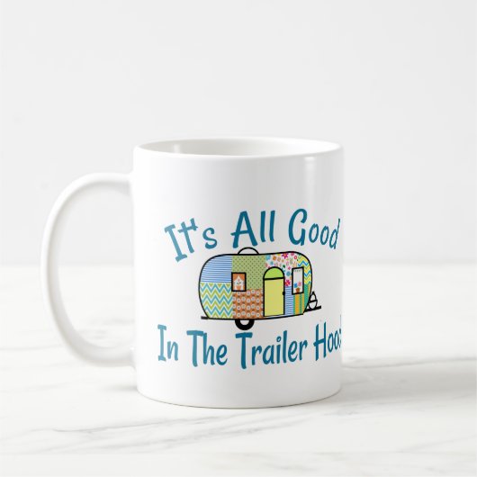 Anhänger-Hauben-Camper-Tassen Kaffeetasse (Links)