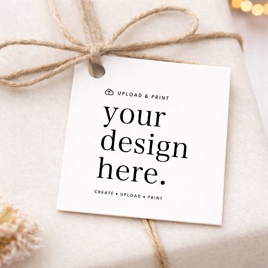 Anhänger | Ihre Design-Upload Favor-Verpackungsanh