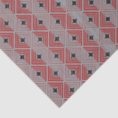 Anhänger-Kreuz-Muster Seidenpapier (Detail)