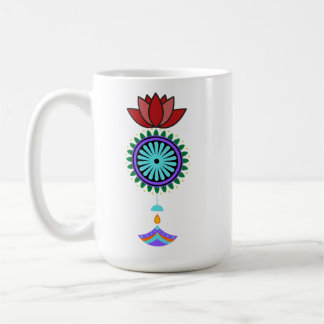Anhänger spirituell mit Lotusblüte Kaffeetasse