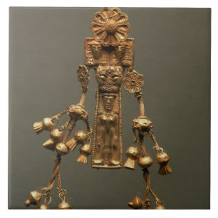 Anhänger, vom Camiros Necropolis, c.630-620 BC Fliese