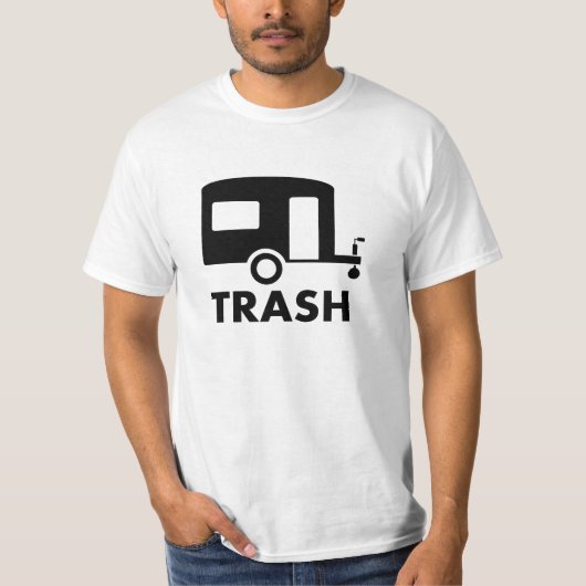 Anhängerabfall T-Shirt (Vorderseite)