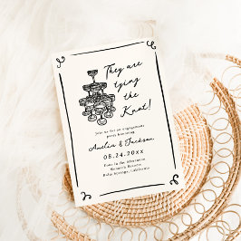 Anhängerin der Hand Einladung