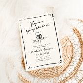 Anhängerin der Hand Einladung