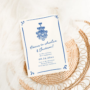 Anhängerin der Hand Einladung