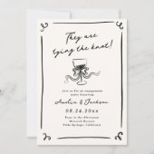 Anhängerin der Hand Einladung (Vorderseite)