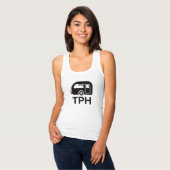 Anhängerparkhütten Logo-Tank - Werbeaktion Tank Top (Vorderseite Vollansicht)