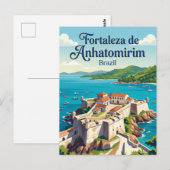 Anhatomirim Brasilien Postkarte (Vorne/Hinten)