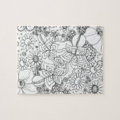 Anhäufung der Blumen Puzzle (Horizontal)