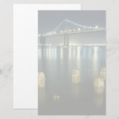 Anhäufungen entlang dem Embarcadero, San Francisco Briefpapier (Vorne/Hinten)