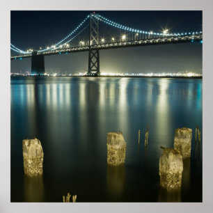 Anhäufungen entlang dem Embarcadero, San Francisco Poster