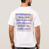 Anheben des Geistes T-Shirt (Rückseite)