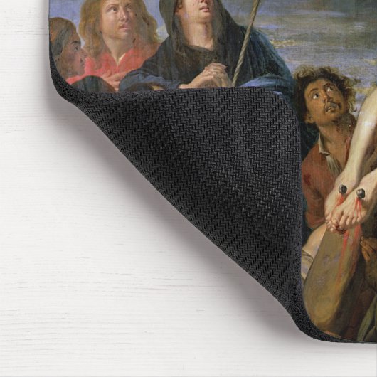 Anheben des Kreuzes, 1631-37 Mousepad (Ecke)