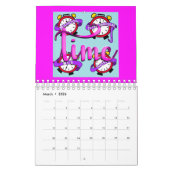 Anheben eines Kalenders des Leser-2019 Kalender (Mär 2026)