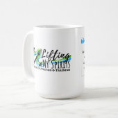 Anheben meiner Geist-Kaffee-Tasse Kaffeetasse (Vorderseite Links)