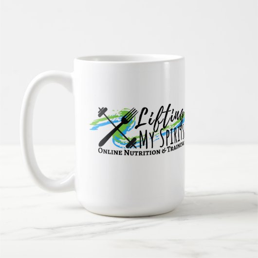 Anheben meiner Geist-Kaffee-Tasse Kaffeetasse (Links)