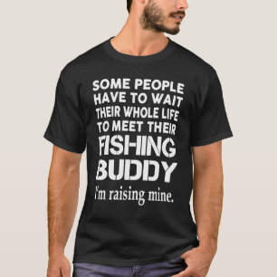 Anheben meines Fischen-Freundes T-Shirt