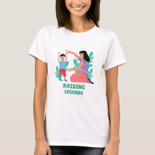 Anheben von Legenden Cooler Eltern T-Shirt