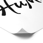 Anheben von Menschen Poster (Ecke)