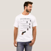 Anheben von Töchtern 101 T-Shirt (Vorne ganz)