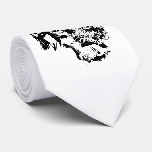 "Anhebend herauf Jesus" Krawatte (Gerollt)