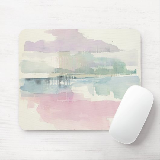 Anhebender Nebel | in den weichen Pastellen Mousepad (Mit Mouse)