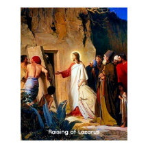 Anhebung von Lazarus, Carl Bloch,