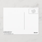 Anhebung von Lazarus durch Giotto di Bondone Postkarte (Rückseite)