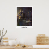 Anhebung von Lazarus durch Rembrandt Van Rijn Poster (Küche)