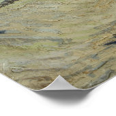 Anhebung von Lazarus nach Rembrandt durch Van Gogh Poster (Ecke)