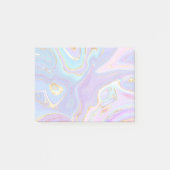 Anheften aus flüssigem Marmor Post-it Klebezettel (Vorderseite)