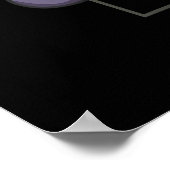 Anheften von Hermit-Tarot-Kartenquilz Poster (Ecke)