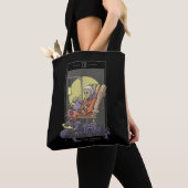 Anheften von Hermit-Tarot-Kartenquilz Tasche (Von Nahem)
