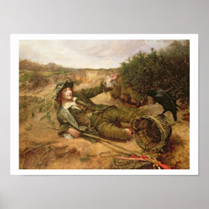 Anheim gefallen der Missachtung, 1886 (Öl auf Poster