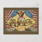 ANHEUSER-BUSH Black & Tan Postkarte (Vorderseite)