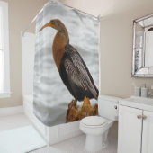 Anhinga auf der Lauer Duschvorhang (Beispiel)