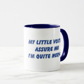 Anhörung äußert Spaß Tasse (VorderseiteRechts)