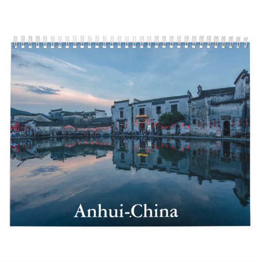 Anhui-China-Kalender Kalender (Titelbild)