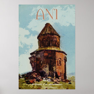Ani, alte Stadt von Armenien Poster