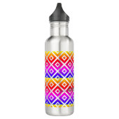 Ani Bere Enso Gya Self Containment Adinkra Symbol Edelstahlflasche (Links)