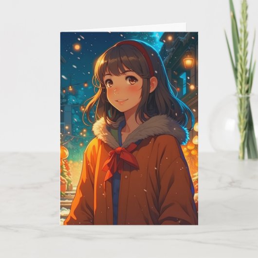 Ani mazing Christmas Anime Pun Karte (Vorderseite)