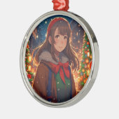 Ani-mazing Christmas | Winternacht Ornament Aus Metall (Links)