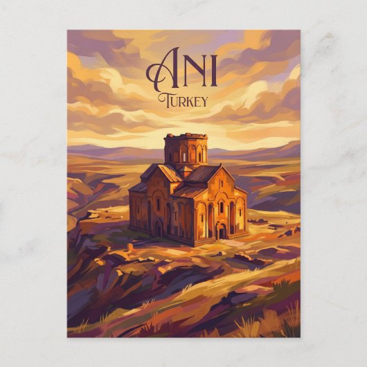 Ani Ruinen Türkei Postkarte (Vorderseite)