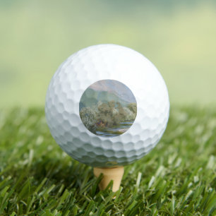Aniene Fluss Atemberaubende Art Nouveau Landschaft Golfball