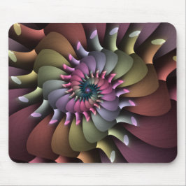 Anima Aura Abstrakte Spirale Mousepad