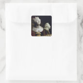 Anima Beata' Quadratischer Aufkleber (Tasche)