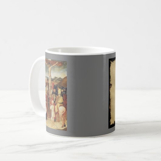 Anima Christi Kaffeetasse (Vorderseite Links)